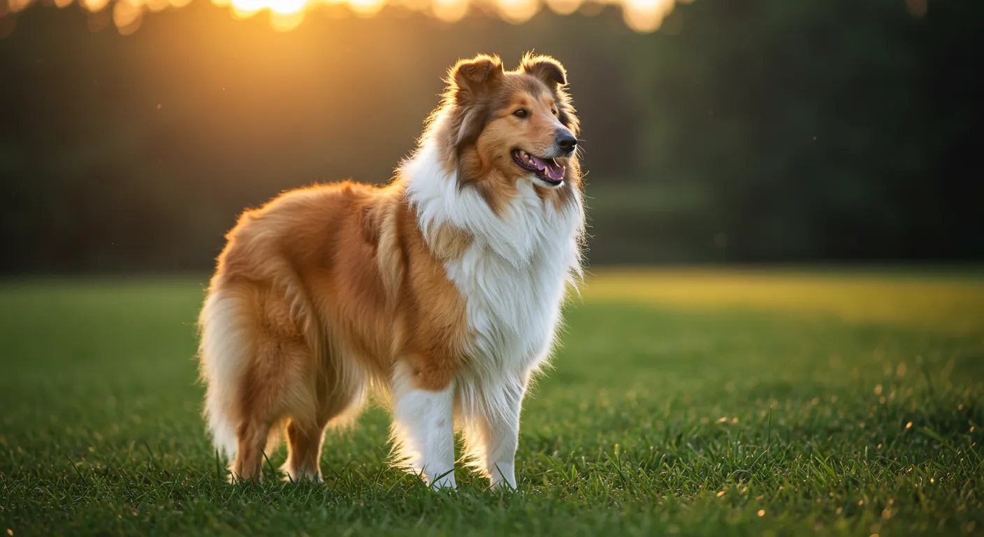 Rough Collie used to illustrate breed-specific CEA guidance